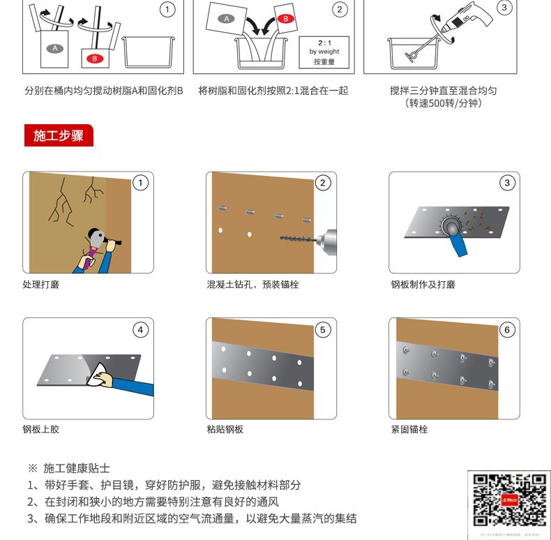 包钢绵阳粘钢加固施工过程